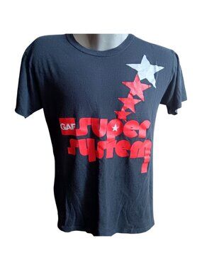XL Vintage T-shirt SIngle Stitch 1980's GAF Super System Buttery Thin Super Star